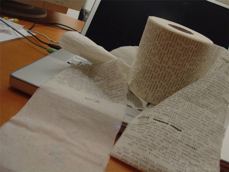 Printed Toilet Paper